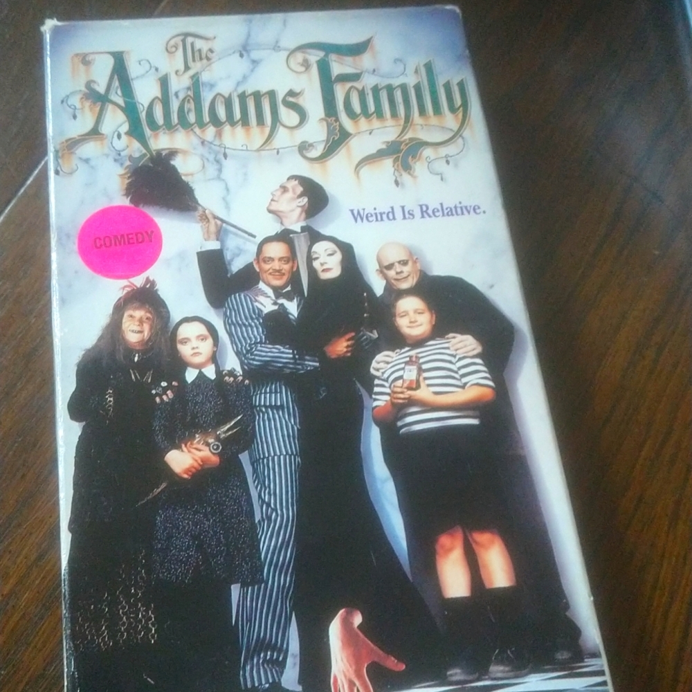 The Addams family weird is relative VHS